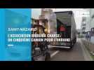 VIDEO. A Saint-Nazaire, l'association Droujba expédie un cinquième camion vers l'Ukraine