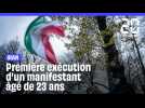 Iran : Première exécution d'un homme participant aux manifestations