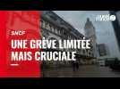 VIDÉO. Grève à la SNCF: pas de mobilisation massive mais la perspective d'une fin d'année tendue