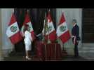 Peru president Dina Boluarte swears in Cabinet members