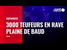 VIDEO. 3000 teufeurs à une rave à Rennes
