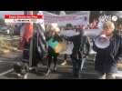 VIDÉO. Projet de centre d'accueil de demandeurs d'asile : deux manifestations à Saint-Brévin-les-Pins