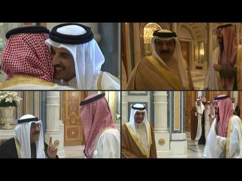 GCC leaders arrive for summit in Riyadh