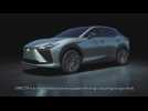 New Lexus RZ 450e Direct4 tech animation