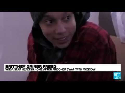 Brittney Griner on way back to US after prisoner swap