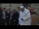 Le pape pleure en public en évoquant l'Ukraine 