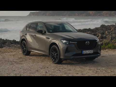All-new 2022 Mazda CX-60 Design in Machine Grey in Portugal