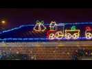 Barlin : chaque année, un couple illumine sa maison à l'approche de Noël