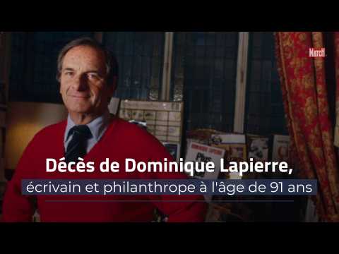 VIDEO : Dcs de Dominique Lapierre, crivain et philantrope  l'ge de 91 ans
