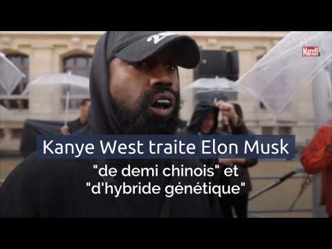 VIDEO : Kanye West traite Elon Musk 
