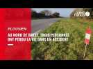 VIDÉO. Trois personnes décèdent dans un accident mortel à Plouvien (Finistère)