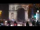 Mondial 2022 : euphorie franco-marocaine sur les Champs-Elysées