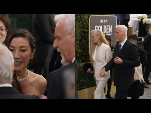 Golden Globes nominees arrive on carpet ahead of ceremony