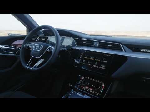 The new Audi Q8 Sportback e-tron Interior Design in Madeira Brown