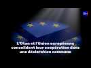 L'Otan et l'Union européenne consolident leur coopération dans une déclaration commune