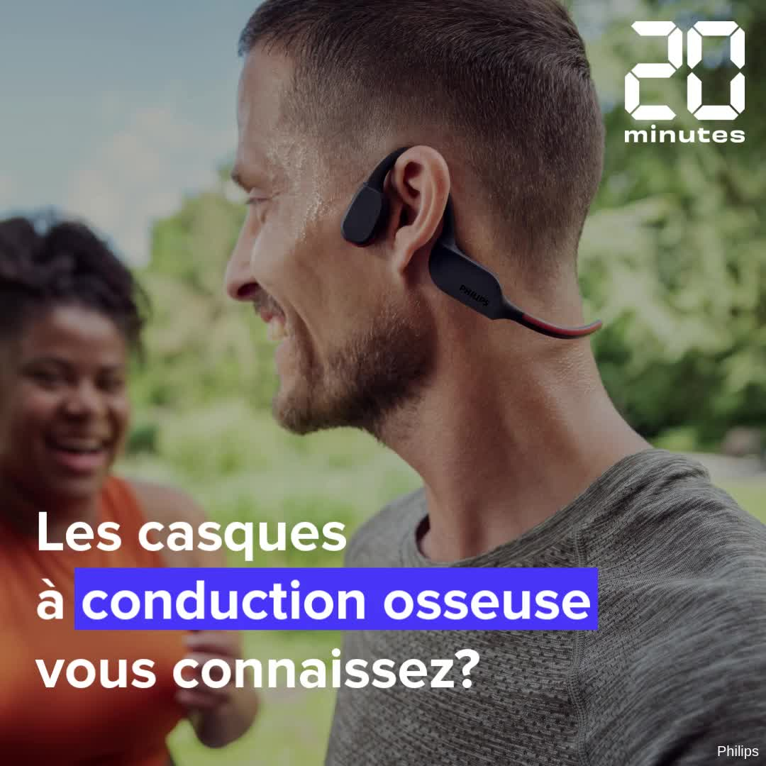 CASQUE A CONDUCTION OSSEUSE BLUETOOTH PHILIPS