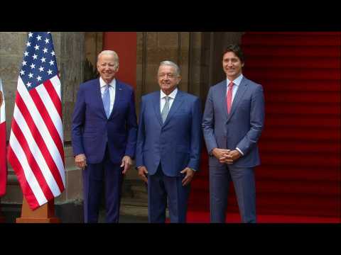 Mexico President welcomes Biden and Trudeau for North American Leaders Summit