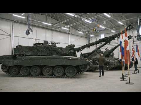 NATO summit on Ukraine weapons as pressure mounts on US and Germany to send tanks