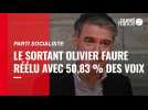 VIDÉO. Congrès du PS : le sortant Olivier Faure réélu avec 50,83 % des voix, selon le parti