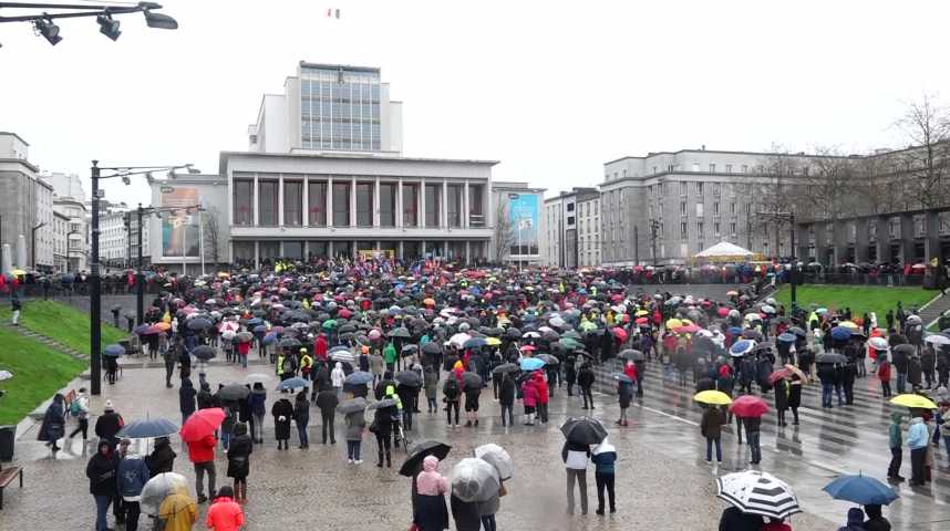 Thumbnail Réforme des retraites : 15 000 manifestants à Brest