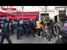 VIDÉO. Des affrontements éclatent en marge de la manifestation contre les retraites à Angers