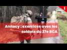 Annecy : vivez un exercice de tir avec les soldats du 27e BCA à Sacconges