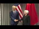 US Treasury Secretary Janet Yellen meets Chinese Vice Premier Liu He