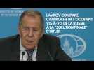 Lavrov compare l'approche de l'Occident vis-à-vis de la Russie à la 