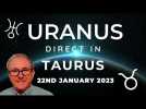 Uranus Direct Taurus, 22nd January. Liberate yourself from the tension of the last 155 days. #shorts