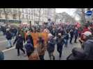 Manifestation à Paris : contre la réforme des retraites