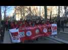 Marseille protesters begin march against pension reform plan