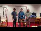Lille : un exosquelette en test pour enfant handicapés