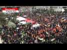 Énorme mobilisation à Saint-Nazaire : plusieurs milliers de personnes rassemblées contre la réforme des retraites