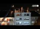 VIDÉO. Le toit d'un immeuble soufflé par une impressionnante explosion à Saint-Nazaire
