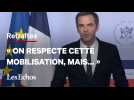 Retraites : Olivier Véran appelle à ne pas « bloquer » le pays