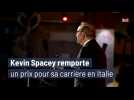Kevin Spacey remporte un prix pour sa carrière en Italie
