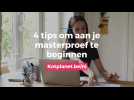 4 tips om aan je masterproef te beginnen