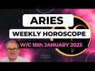 Aries Horoscope Weekly Astrology from 16th January 2023