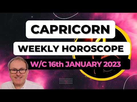 Capricorn Horoscope Weekly Astrology from 16th January 2023