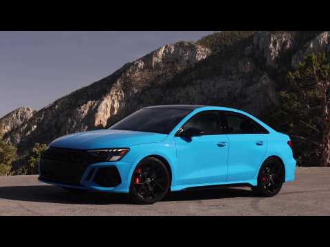 2022 Audi RS 3 Design Preview in Turbo Blue