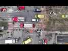 Collision entre un chauffeur de tram et une automobiliste avenue Louise