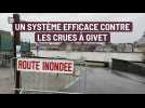 Un système efficace contre les crues à Givet