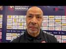 Mondial de handball : réaction de Yérime Sylla, entraîneur des Red Wolf, après la victoire historique contre la Tunisie