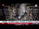 Ukraine: le bilan de la frappe russe à Dnipro s'alourdit à 35 morts