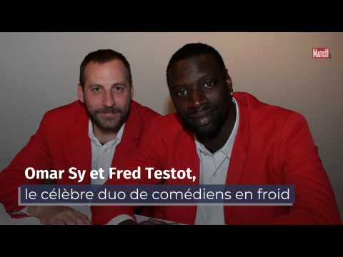 VIDEO : Omar Sy et Fred Testot, le clbre duo de comdiens en froid