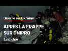 À Dnipro, le bilan s'alourdit après l'effondrement d'un immeuble