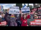 Israeli students demonstrate against Netanyahu's hard-right government