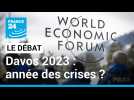 Davos 2023 : l'année des crises ? Les dirigeants du monde réunis dans la station suisse