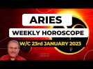 Aries Horoscope Weekly Astrology from 23rd January 2023