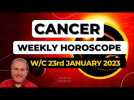 Cancer Horoscope Weekly Astrology from 23rd January 2023